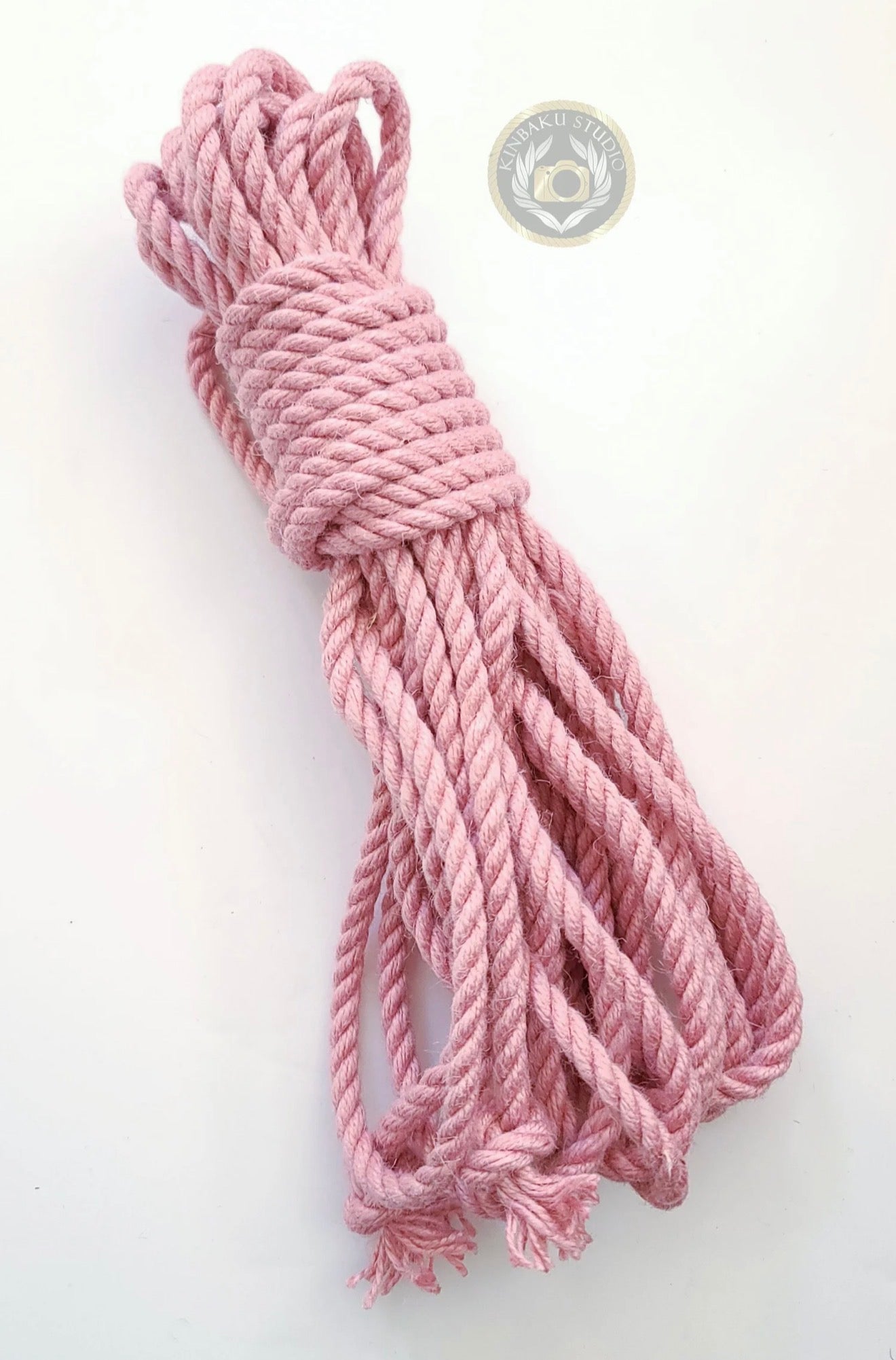 Kinbaku Studio 6mm Jute Rope - 8m hank - unconditioned