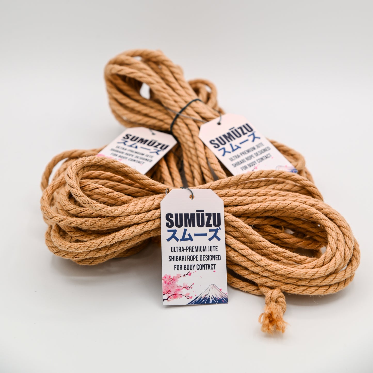 SUMŪZU 6mm JBO-Free Premium Jute Rope - 8m hank