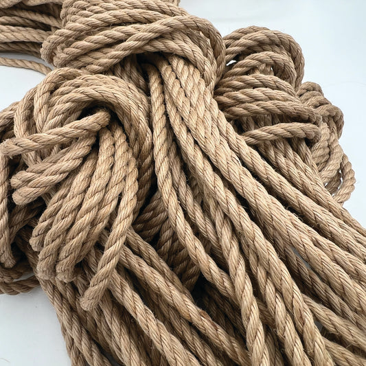 Amatsunawa Jouyoku 5.5mm JBO-Free Jute Rope - 8m hank
