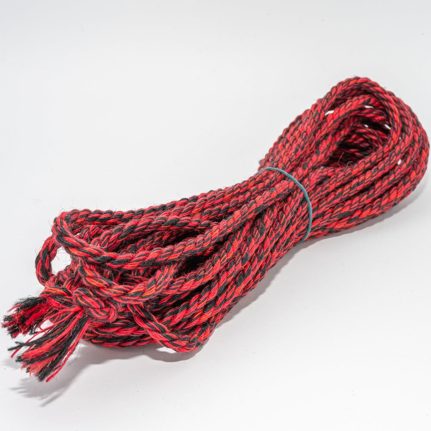 Nomad Customs 6mm Colored Jute Rope - 8m+ hank - conditioned