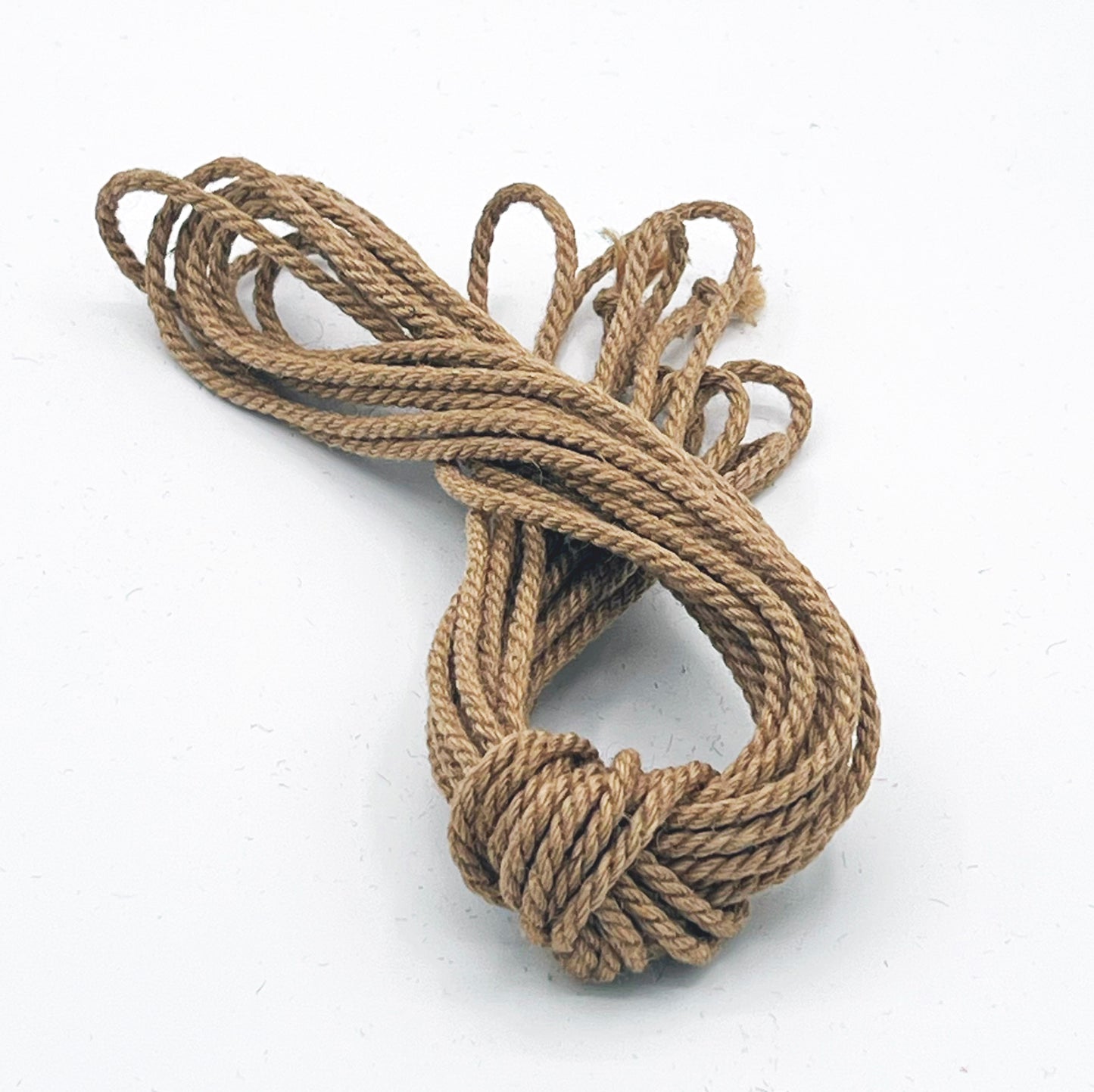 Nomad Customs 4mm Colored Jute Rope - 8m+ hank - conditioned