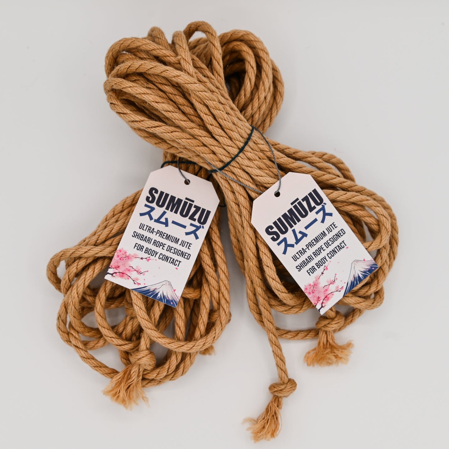 SUMŪZU 6mm JBO-Free Premium Jute Rope - 8m hank