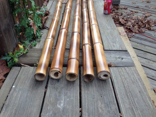 Three Pole Predicament Bamboo Set - 2" - 2.5"