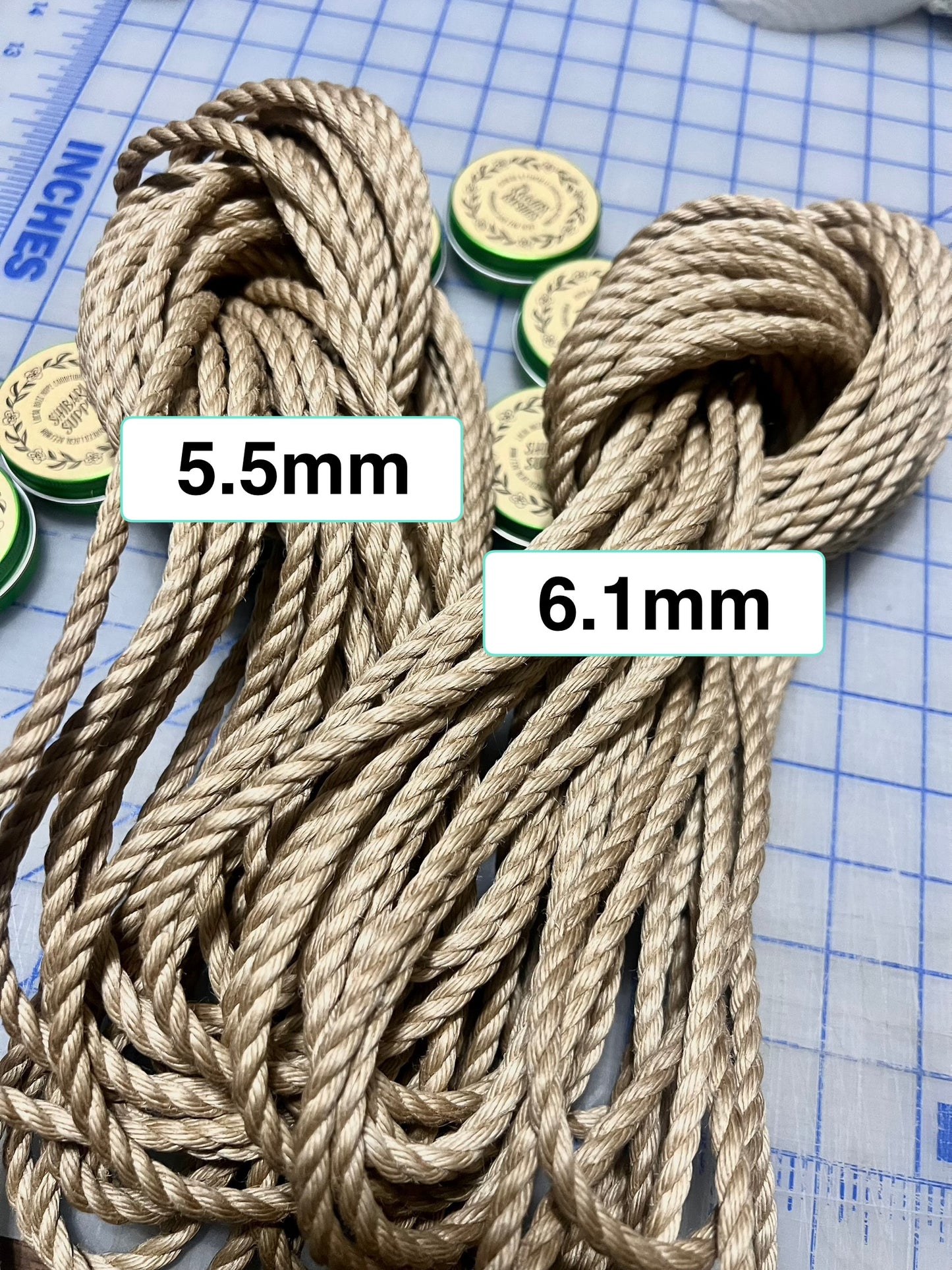 Koumanawa 6.1mm JBO-Free Jute Rope - 8m hank