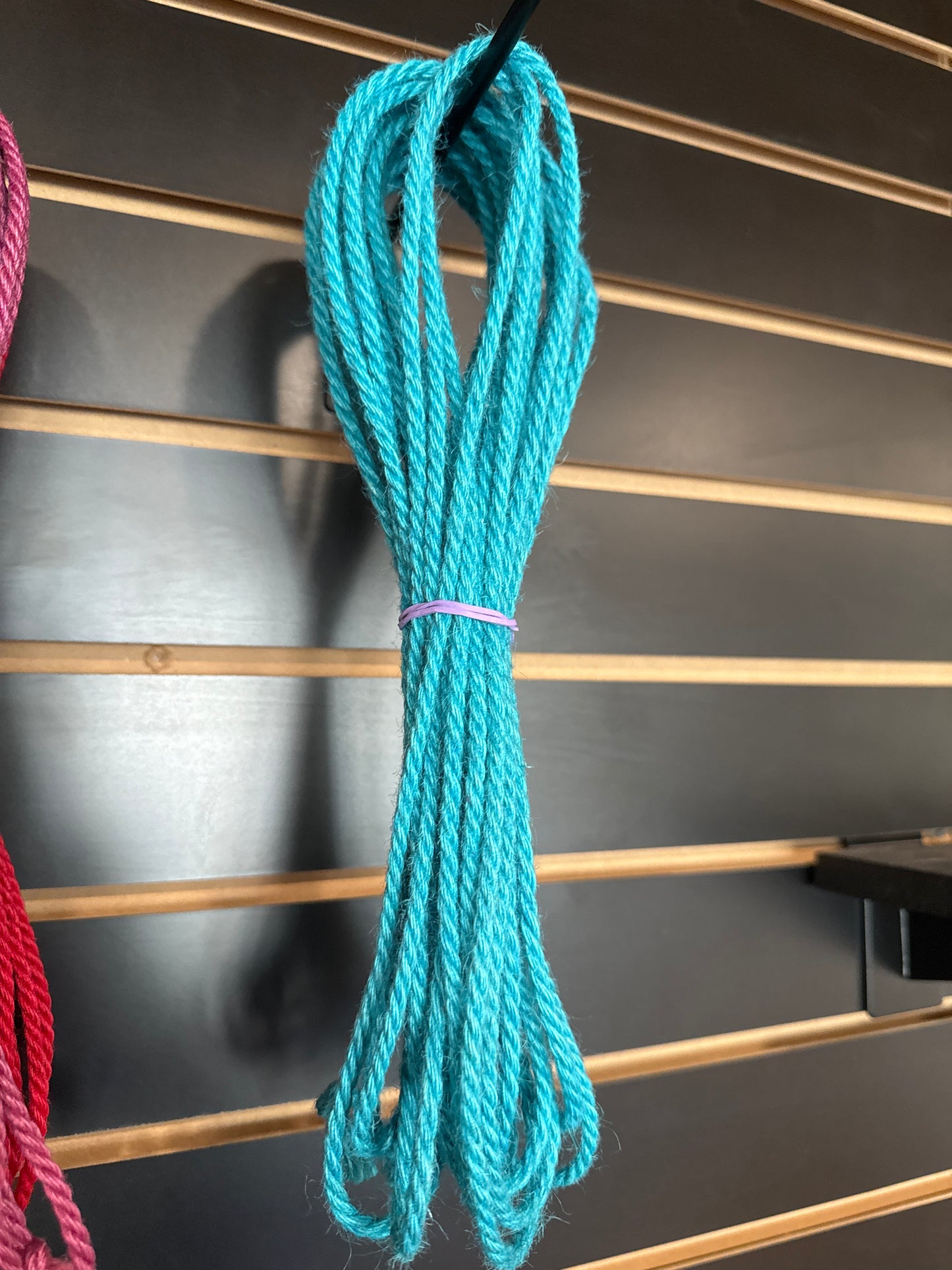 Nomad Customs 4mm Colored Jute Rope - 8m+ hank - conditioned