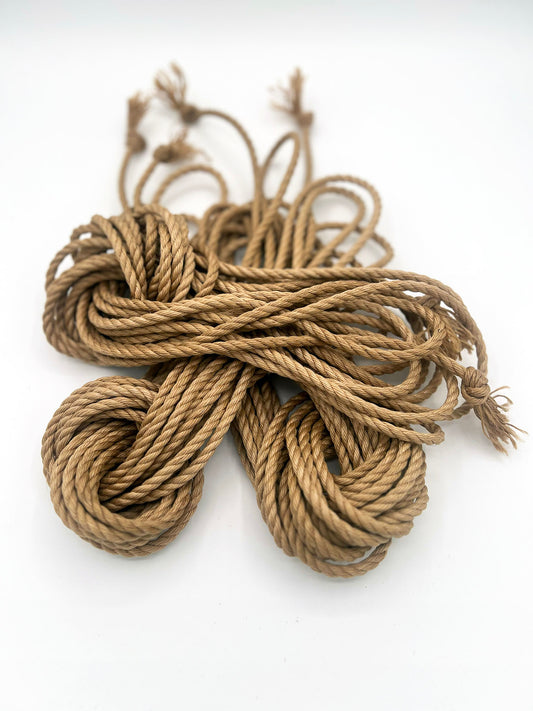 Amatsunawa Jouyoku 6mm JBO-Free Jute Rope - 8m hank