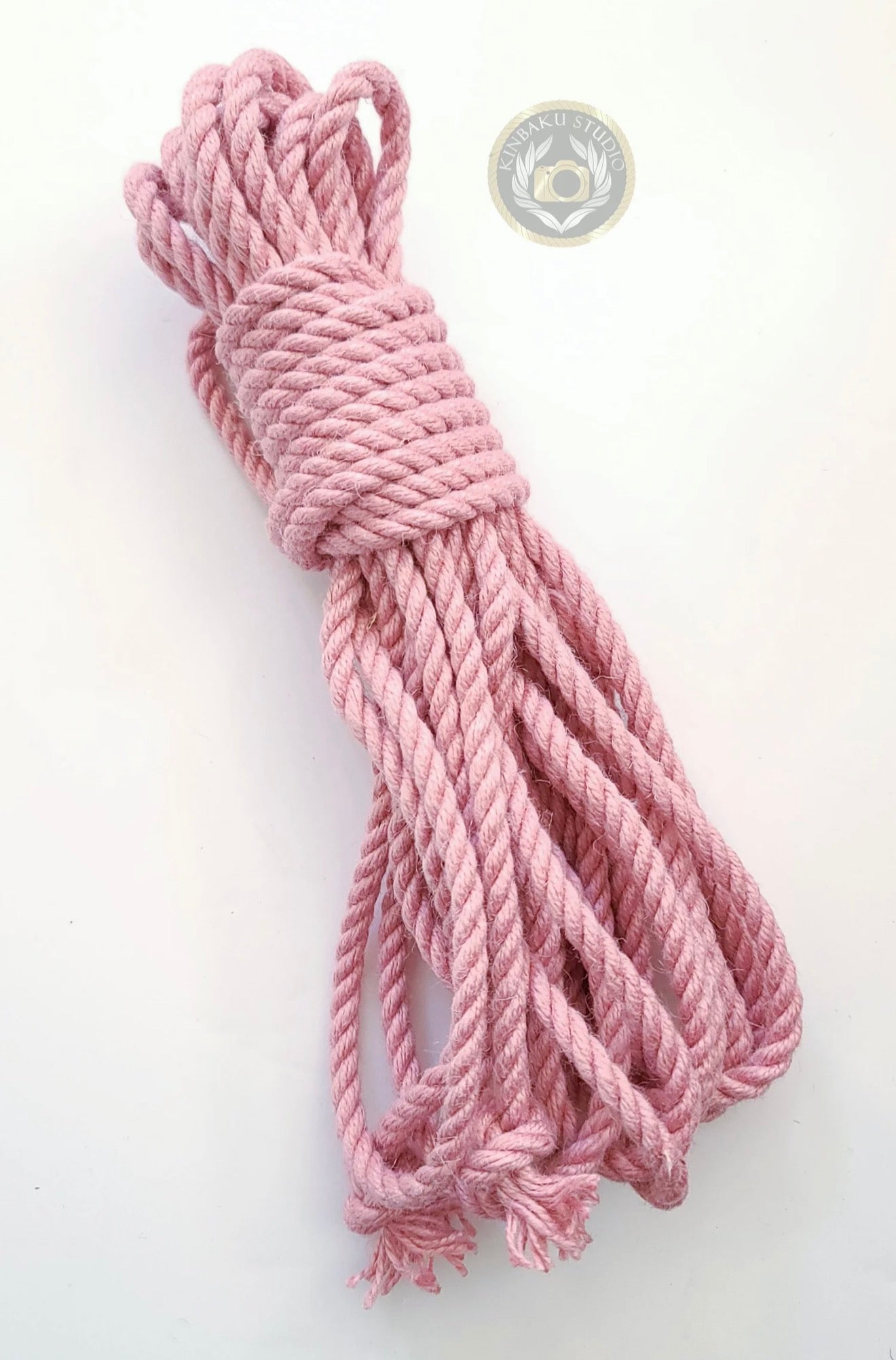 Kinbaku Studio 6mm Jute Rope - 8m hank - wax process conditioned