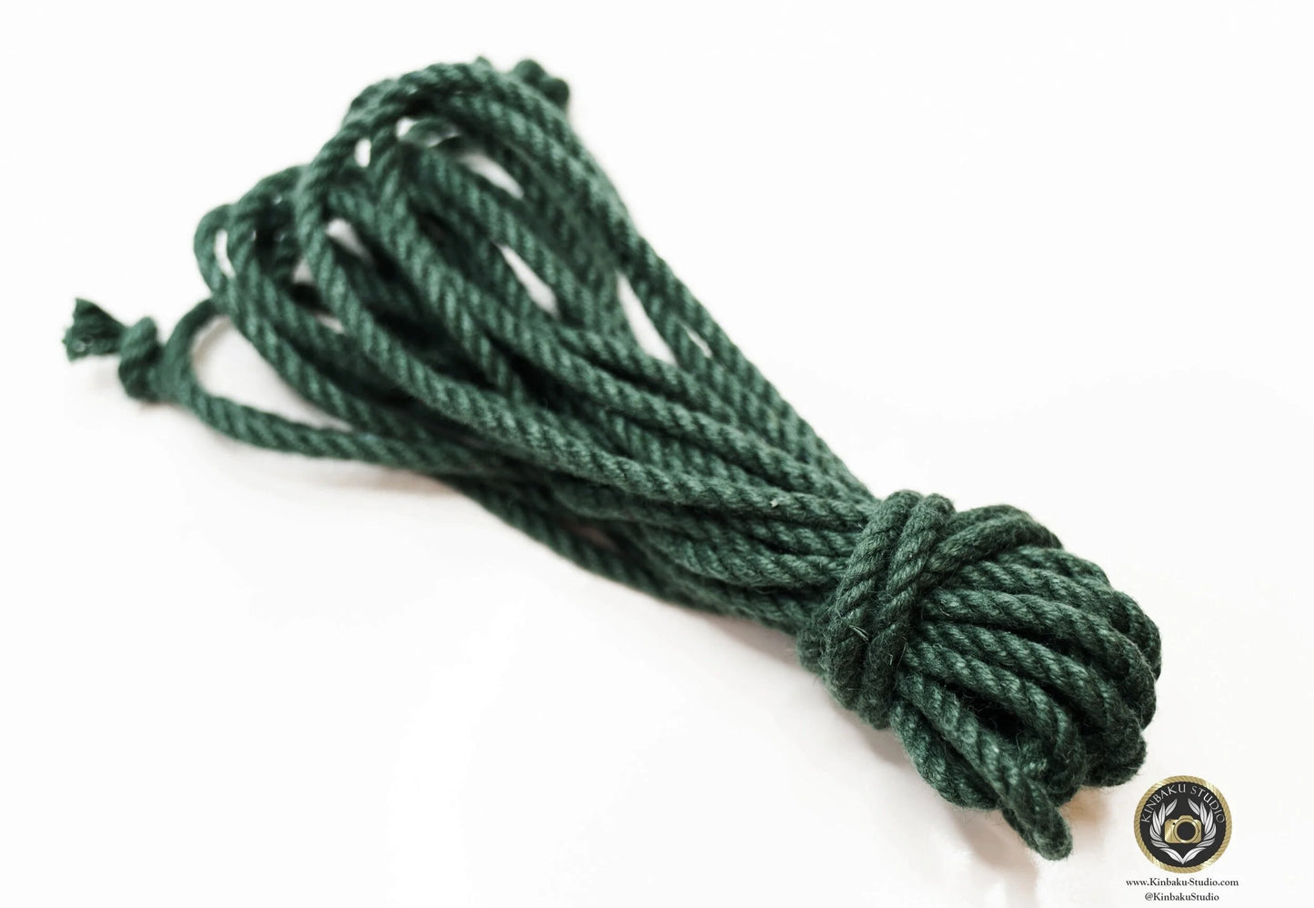 Kinbaku Studio 6mm Jute Rope - 8m hank - wax process conditioned