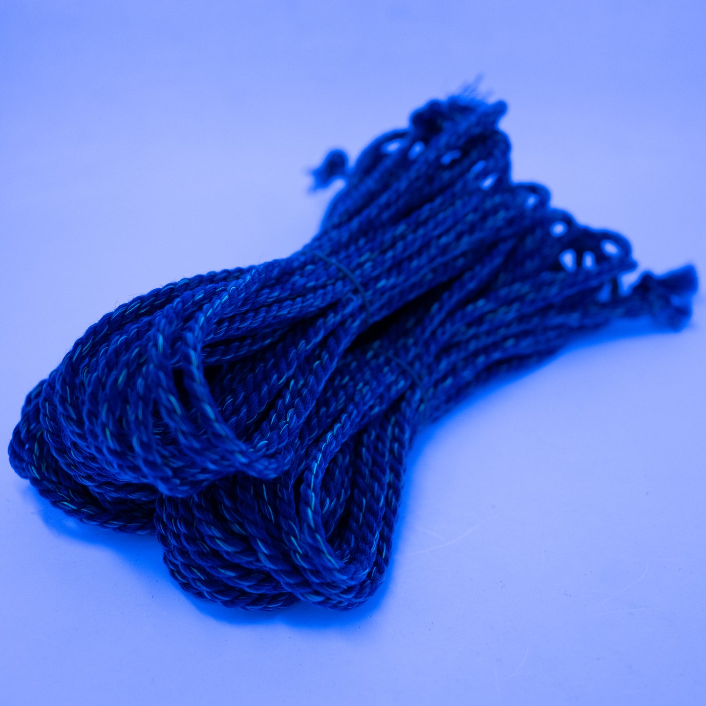 Unicorn Style Conductive + UV "Bluekkake" Jute Shibari Rope Bundle