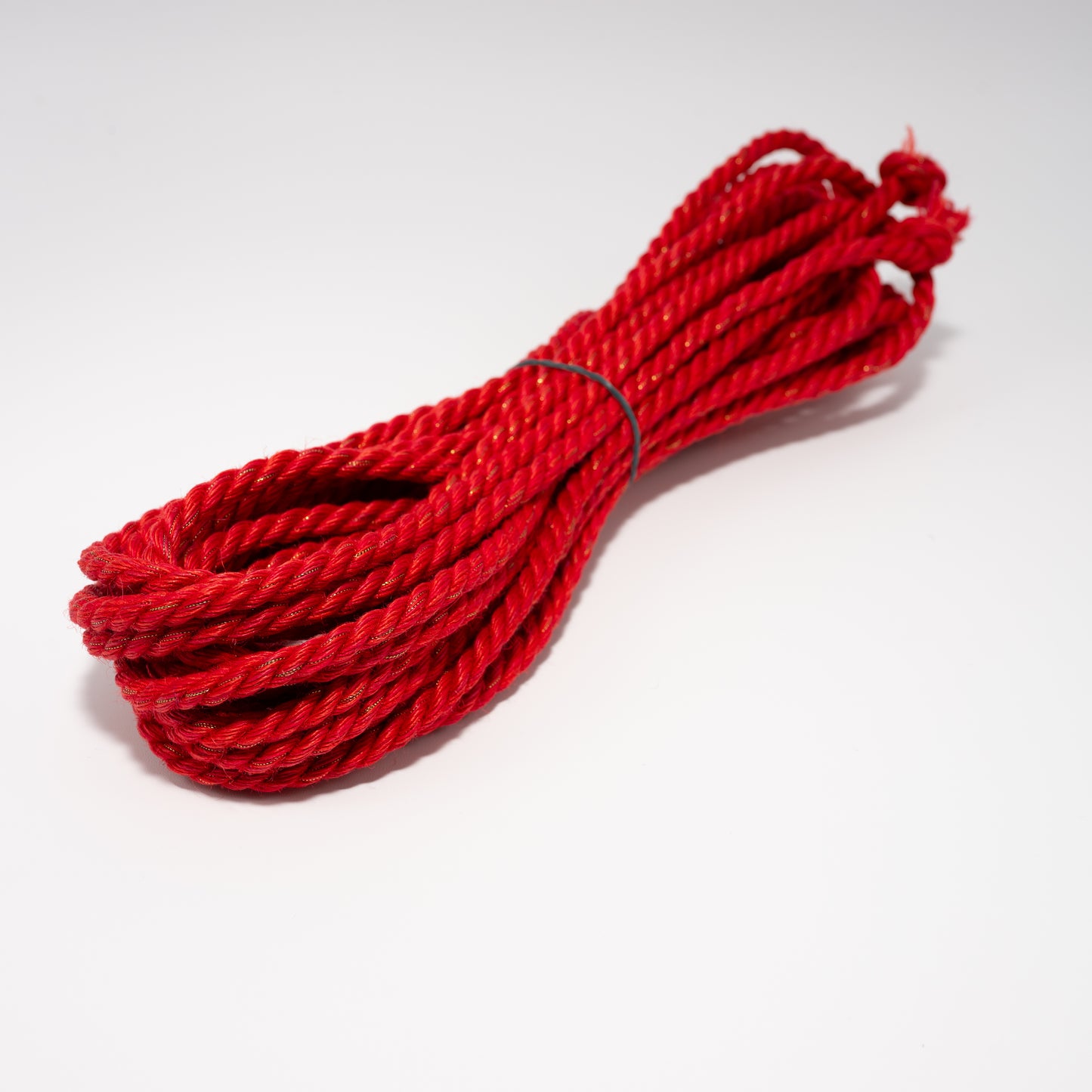 Nomad Customs 6mm Colored Jute Rope - 8m+ hank - conditioned