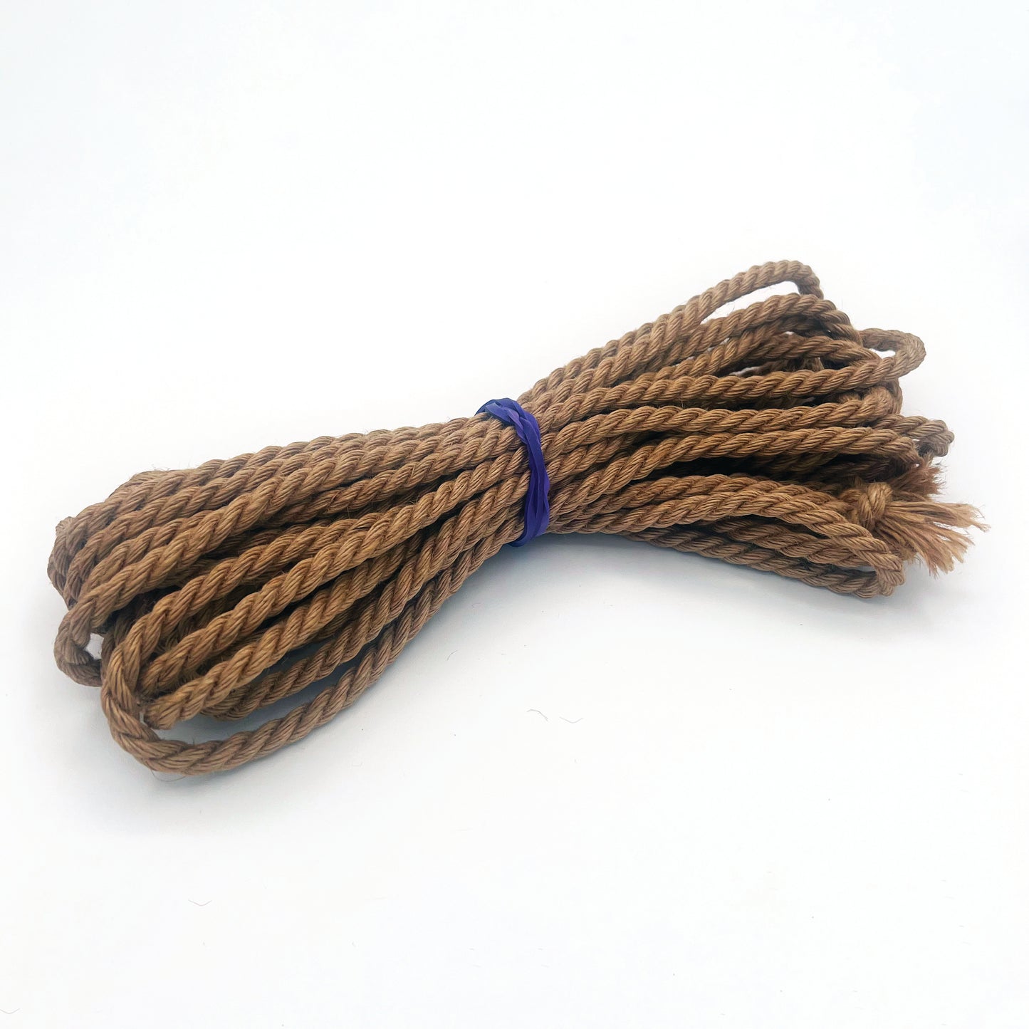 Nomad Customs 6mm "Texas Edition" Natural Jute Rope - 8m+ hank - conditioned