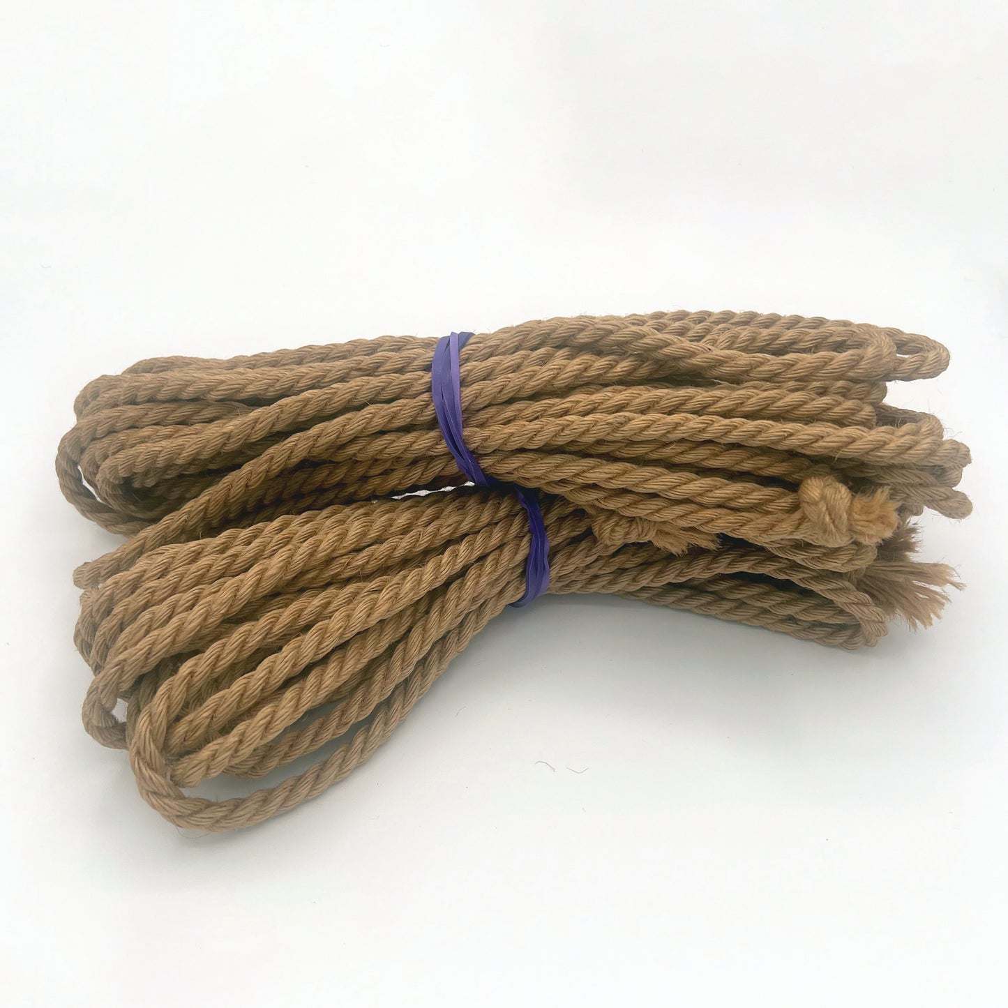 Nomad Customs 6mm "Texas Edition" Natural Jute Rope - 8m+ hank - conditioned