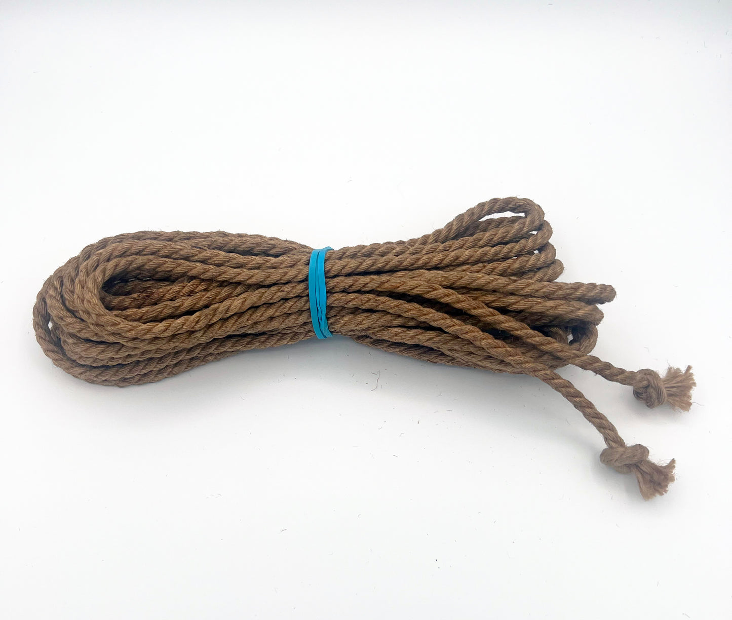 Nomad Customs 6mm "Texas Edition" Natural Jute Rope - 8m+ hank - conditioned