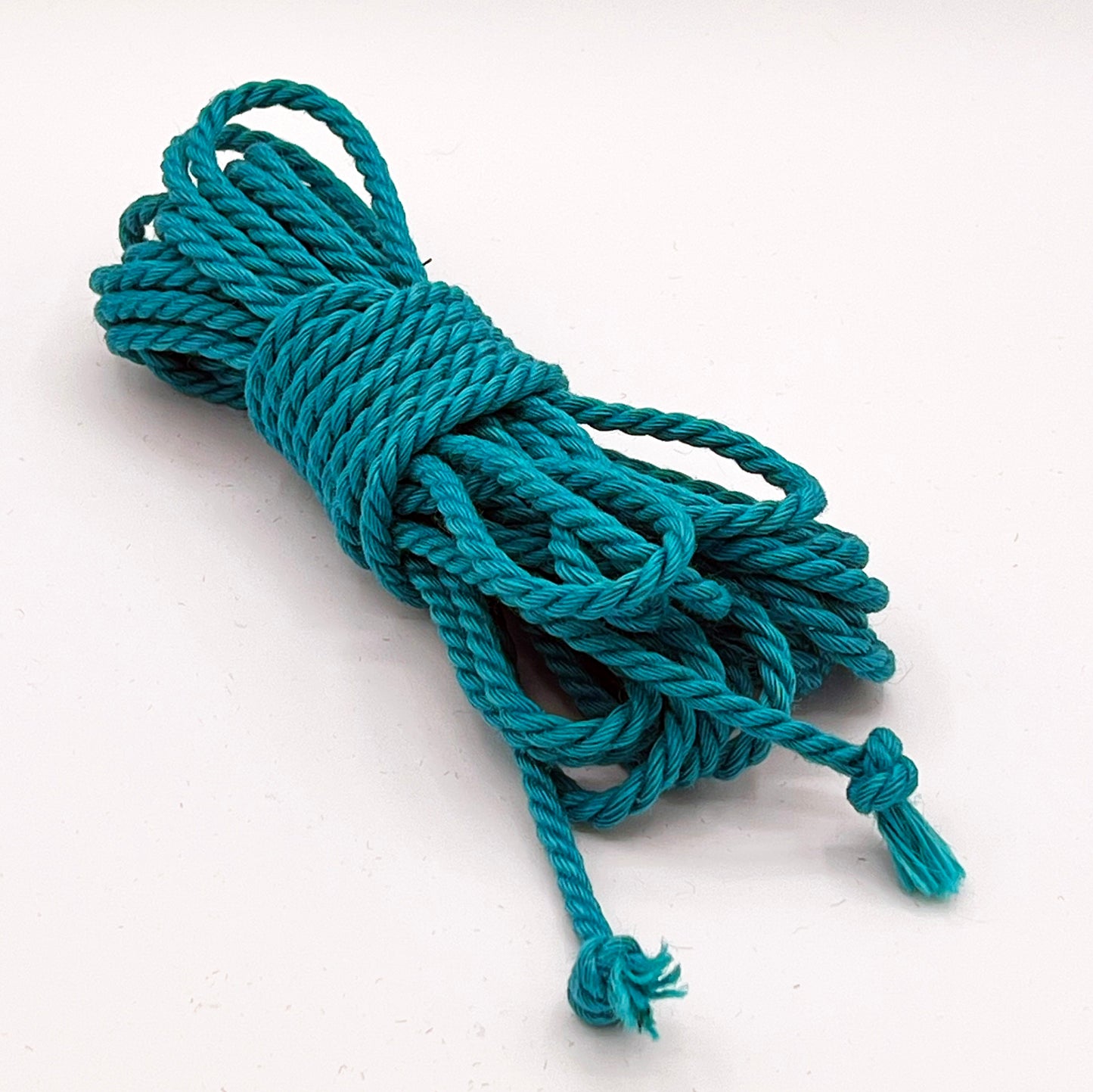 Nomad Customs 6mm Colored Jute Rope - 8m+ hank - conditioned