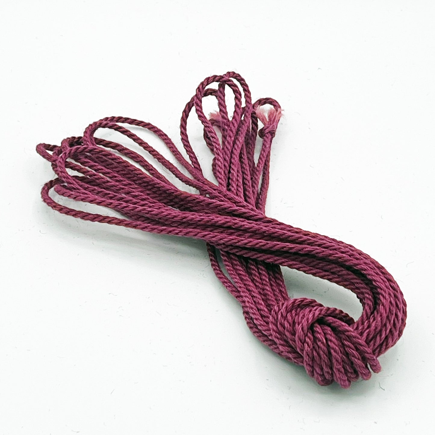 Nomad Customs 4mm Colored Jute Rope - 8m+ hank - conditioned