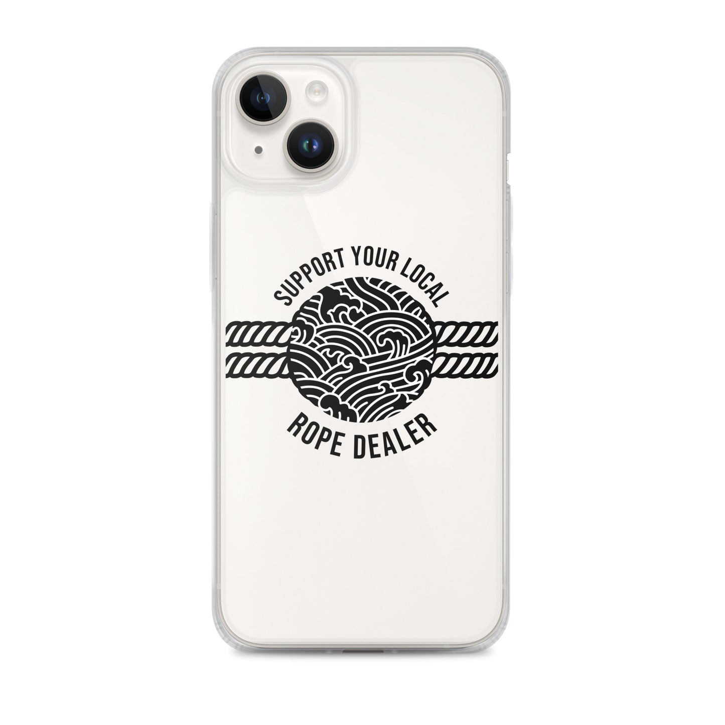 Rope Dealer Clear Case for iPhone®